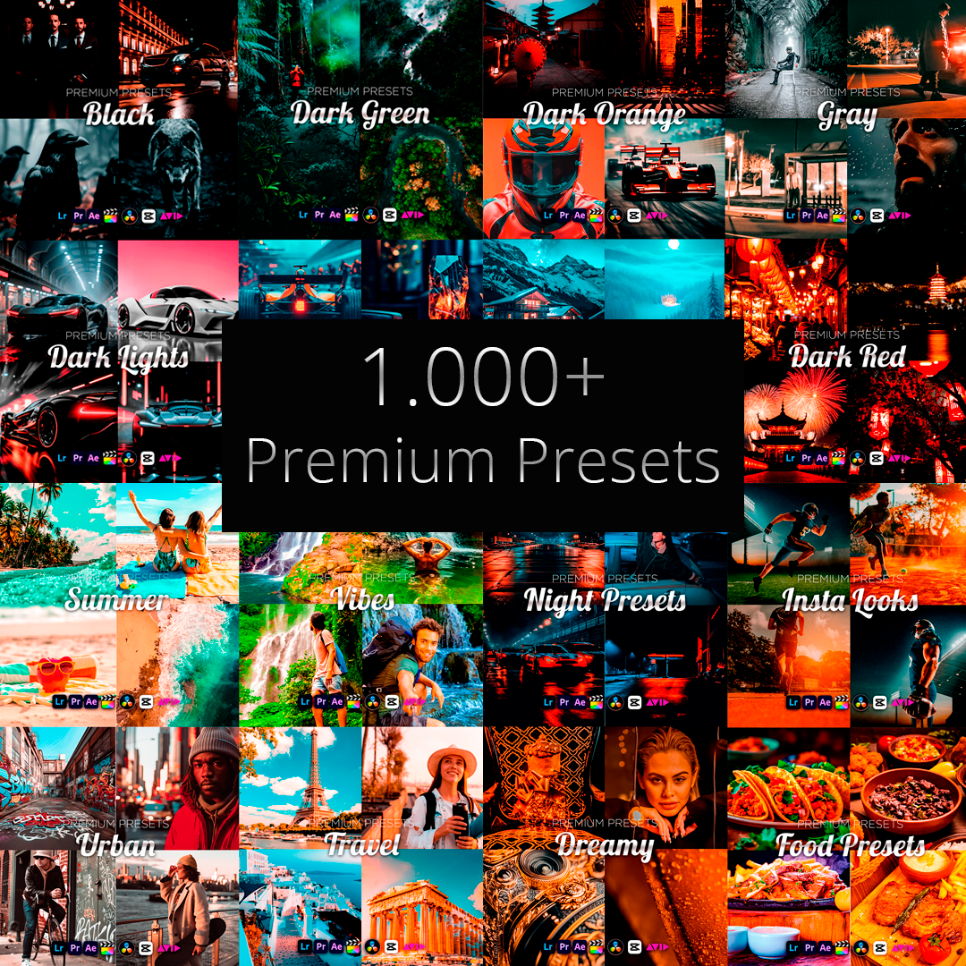 1000+ Infinity Presets Bundle