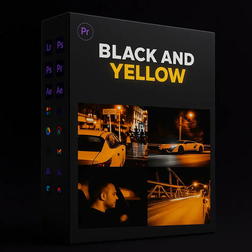 Black & Yellow Presets Bundle
