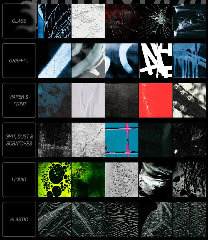 2500+ Overlays & Backgrounds Pack